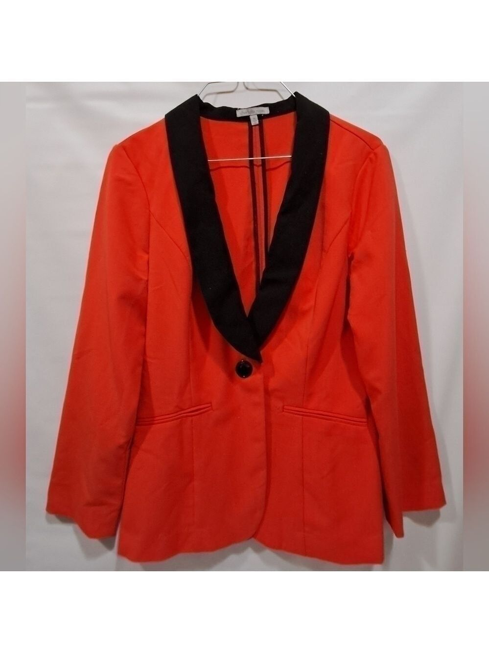 Charlotte Russe Orange Black Medium Blazer